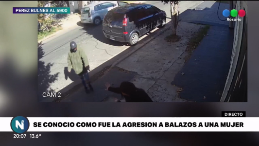 Le dieron el alta a la mujer baleada en barrio Azcuénaga