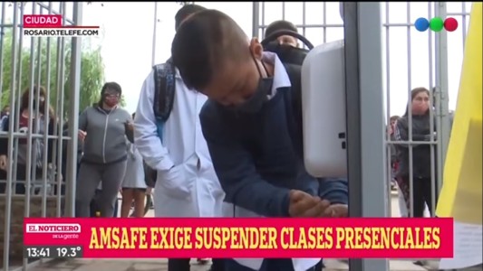 Amsafe pide suspender la presencialidad