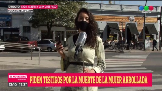 Piden testigos por una mujer que fue arrollada