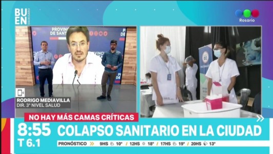 En Rosario no quedan más camas críticas