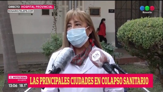 Colapso sanitario: los médicos le pedirán a Perotti “cerrar todo por 15 días”
