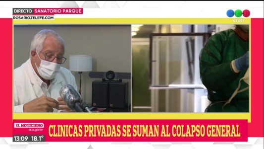 Roberto Villavicencio: “El sistema de salud está saturado”
