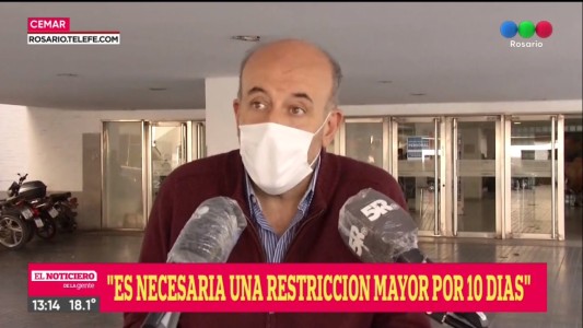 Caruana: “Es necesaria una restricción de circulación que impacte en todos los rubros”