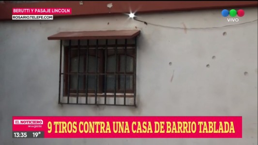 Balearon por segunda vez una casa en 48 horas en La Tablada