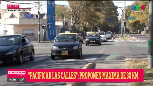 Proponen limitar la velocidad en las calles a 30 kilómetros en Rosario