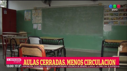 Es oficial: desde mañana se suspenden las clases presenciales en Rosario