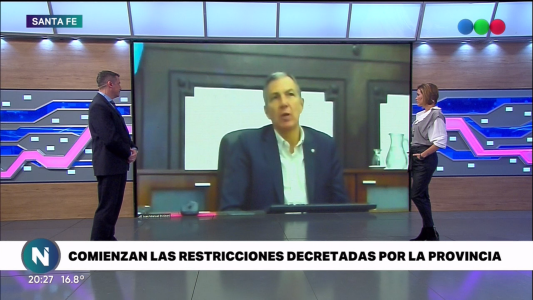 Comienzan las restricciones decretadas por la provincia