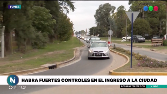 Habrá fuertes controles en Funes y no podrán entrar quienes no vivan en la ciudad