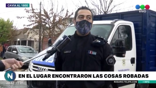 Encontraron un "aguantadero" tras seguir el rastro de un taxi robado