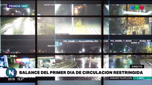 Balance del primer día de circulación restringida