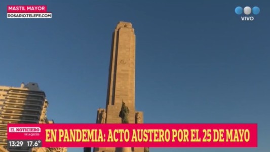 El izamiento de la bandera se dio en un día patrio diferente