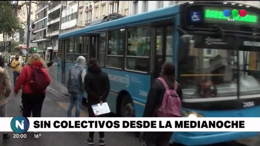 UTA decretó un paro nacional de colectivos para este jueves y viernes