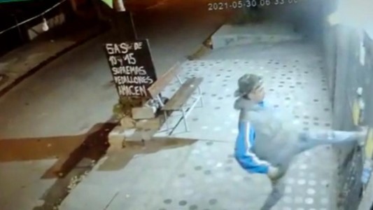 Intento de robo "filmado" en comercio de Barrio Villa Urquiza