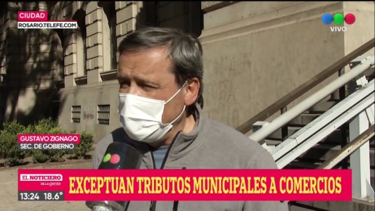 Eximen de impuestos municipales a comercios de Rosario por las restricciones