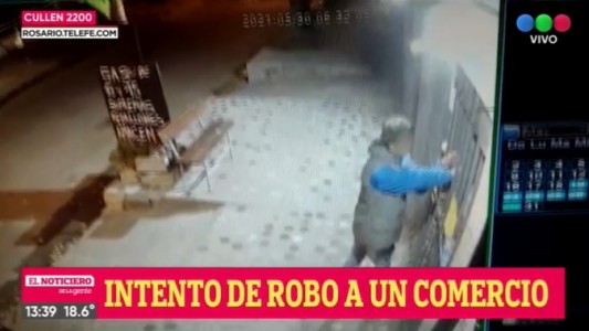 Intentonde Robo filmado en comercio de barrio Villa Urquiza