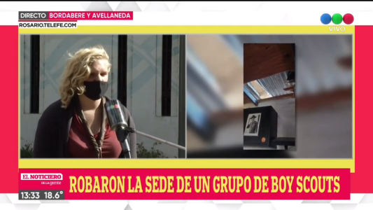 Robaron la sede de un grupo de Boy Scouts