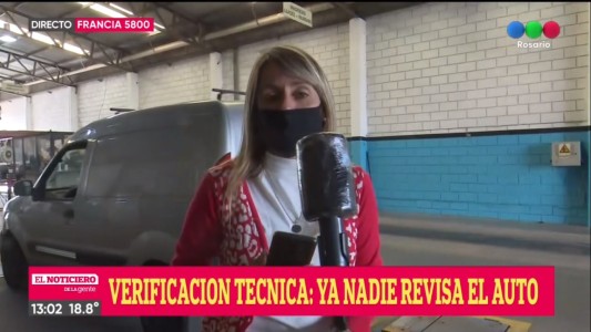 Cayó un 60% la revisión técnica vehicular en Rosario