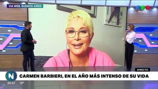 Carmen Barbieri: la vida después del covid y su emotiva participación en Masterchef