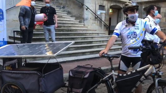 Vuelta a Europa en bici solar: más de 30 personas recorrerán el continente pedaleando