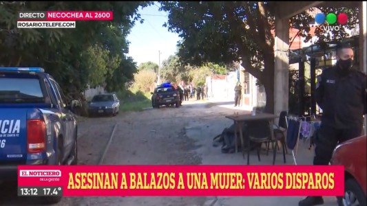 Asesinaron a balazos a una mujer en zona sur