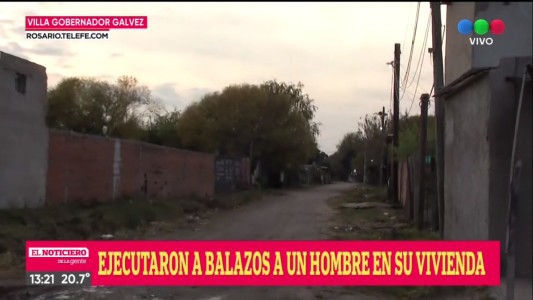 Acribillaron a balazos a un hombre en Villa Gobernador Gálvez