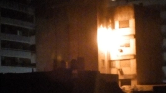 Se incendió un departamento en el centro de Rosario