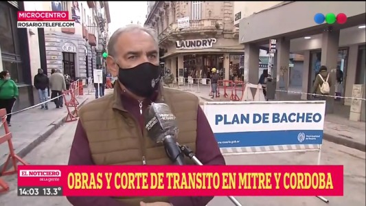 Comienzan las obras en Mitre y Córdoba con corte total de tránsito