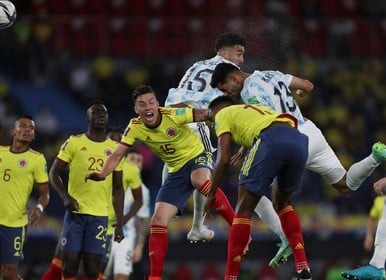 Argentina jugó de mayor a menor y se lo empató Colombia en la última bola