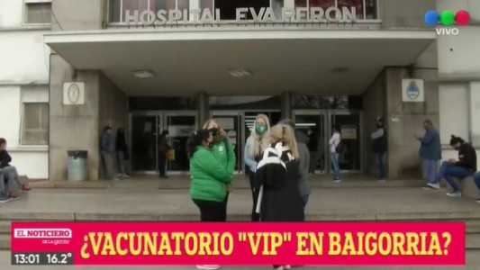 Denuncian Vacunatorio VIP en el Hospital Eva Perón