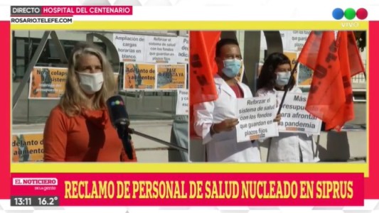 Personal de salud nucleado en Siprus denunciaron precarización laboral