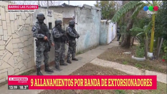Detuvieron a 4 integrantes de una banda de extorcionadores en barrio Las Flores