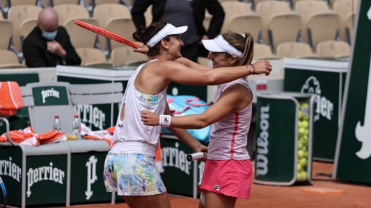 Podoroska alcanzó las semifinales de Roland Garros en dobles