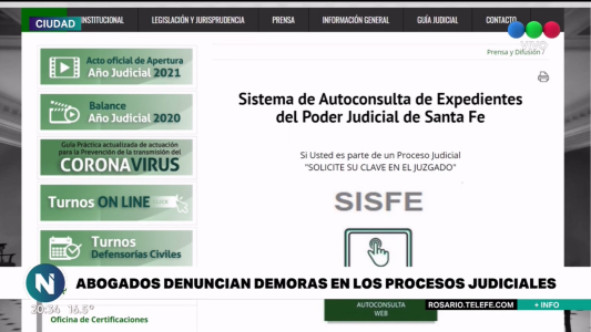 Colegios de abogados de la provincia reclamaron mejoras en el sistema informático