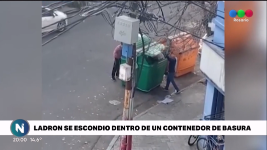 Vecinos atraparon a un ladrón, lo golpearon y entregaron a la policía