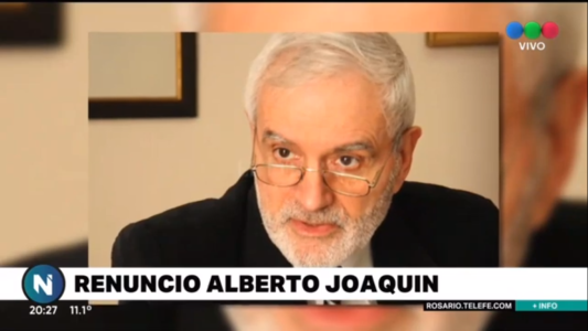 Vacunatorio VIP: renunció Alberto Joaquín a la vicepresidencia de la EPE