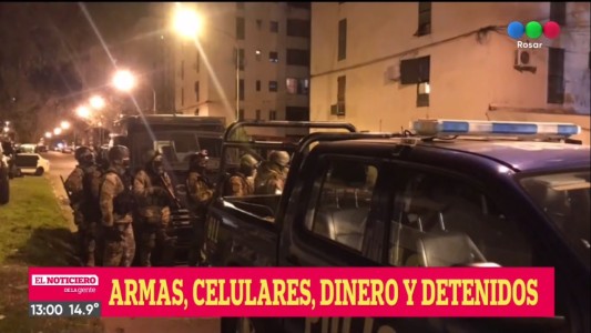 Múltiples allanamientos a bandas delictivas en Rosario y la región.