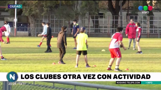 Después de las últimas restricciones volvió la actividad a los clubes