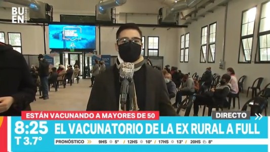 Avanza a buen ritmo la campaña de vacunación en la ex Rural