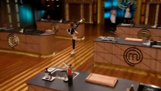 ¡Qué agilidad! Sol Pérez patinó en la cocina más famosa y se robó todos los aplausos