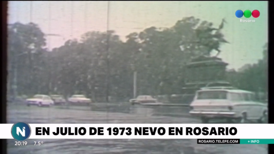 Video: para nostálgicos, la última nevada en Rosario