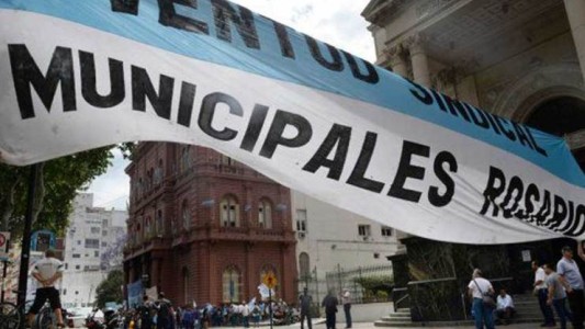 A través de un nuevo paro, municipales exigen ser vacunados