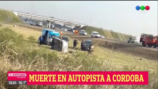 Accidente fatal en la autopista Rosario – Córdoba