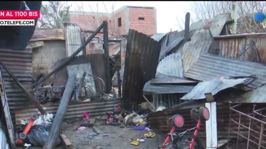 Se incendiaron tres viviendas precarias en Empalme Graneros