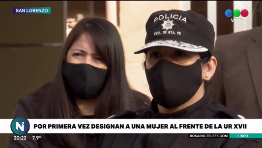 Histórica designación de una mujer al frente de la policía del cordón industrial