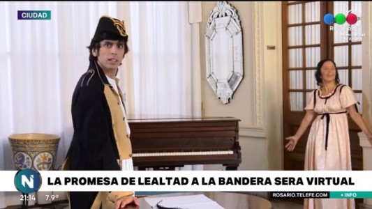 Por la pandemia, otro año de jura virtual a la Bandera