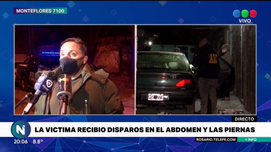 Balacera y crimen en Monteflores al 7100