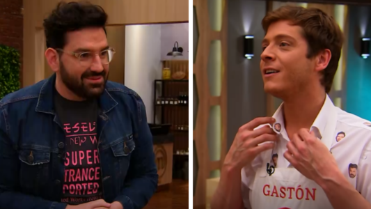 Gastón Dalmau lució una camisa del jurado y Damián Betular se la elogió