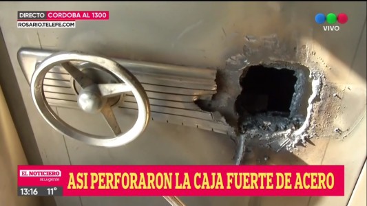 Robo millonario en pleno centro de Rosario