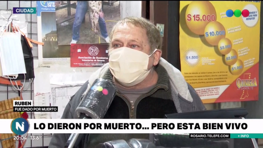 “Morto qui parla”: un quinielero figura fallecido en los padrones, pero está vivo