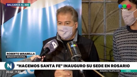 Con el escritor Pedro Saborido, el perottismo inauguró sede en Rosario